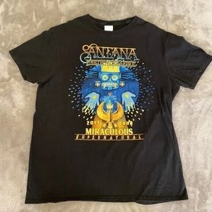 Carlos Santana Shirts 222 Santana Earth Wind Fire Tour T Shirt